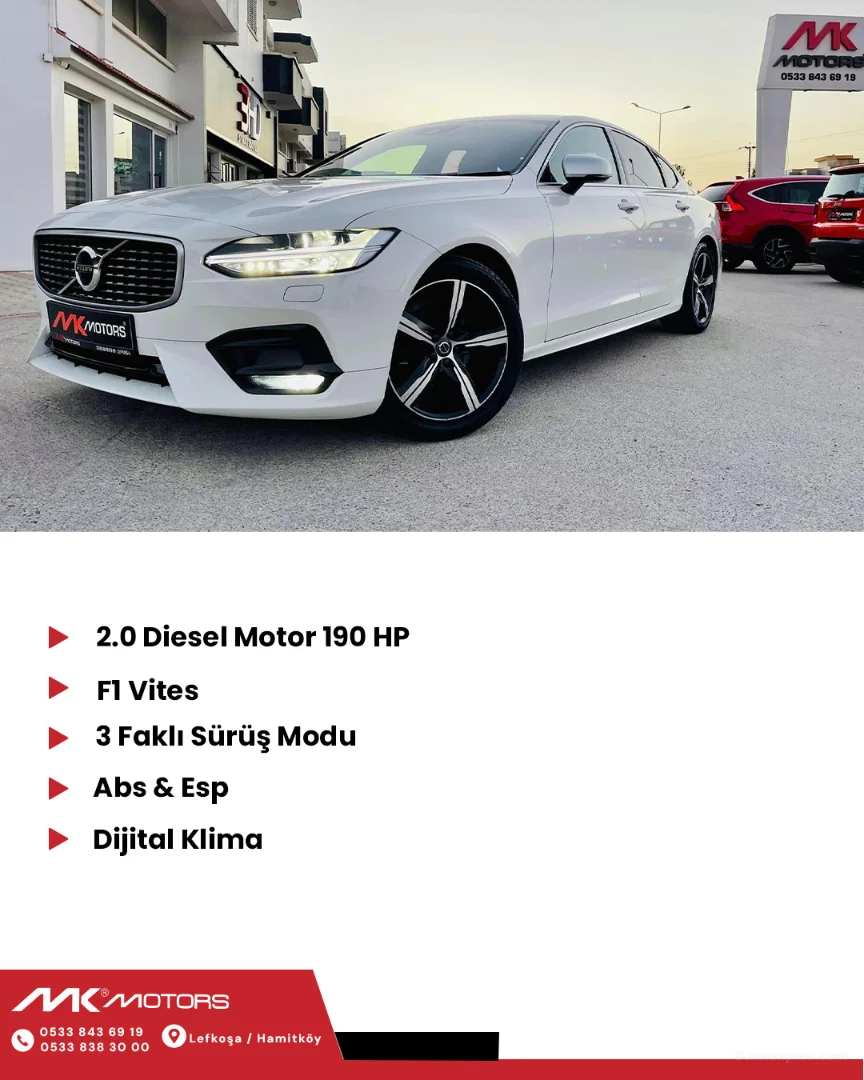 Volvo S90 2019 Satılık İkinci El - Thumbnail 2