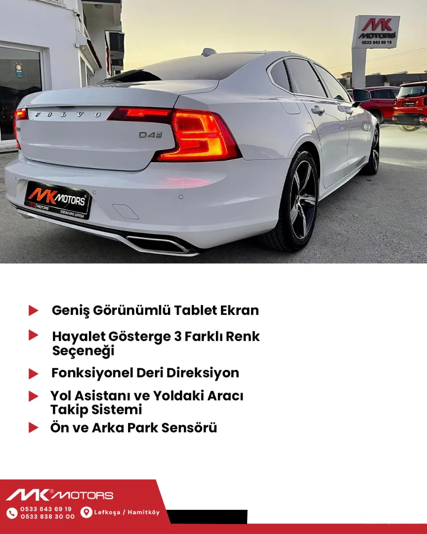 Volvo S90 2019 Satılık İkinci El - Thumbnail 3