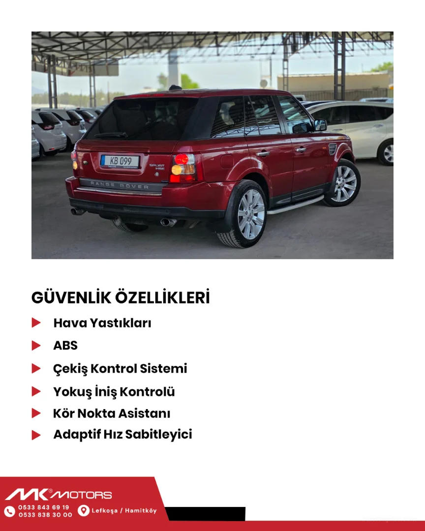 Land Rover Range Rover Sport 2007 Satılık İkinci El - Thumbnail 3