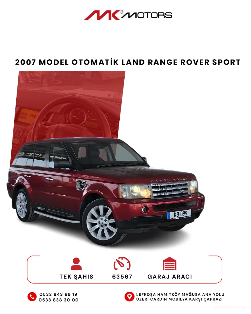 Land Rover Range Rover Sport 2007 Satılık İkinci El - Thumbnail 4