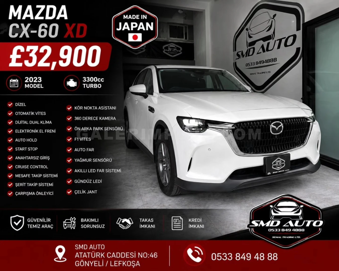 Mazda CX-60 2023 Satılık İkinci El - Fotoğraf 1